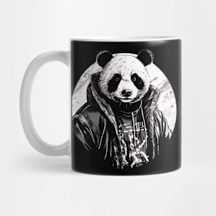 Cool Animals: Cartoon Vintage Funny Cool Panda Mug